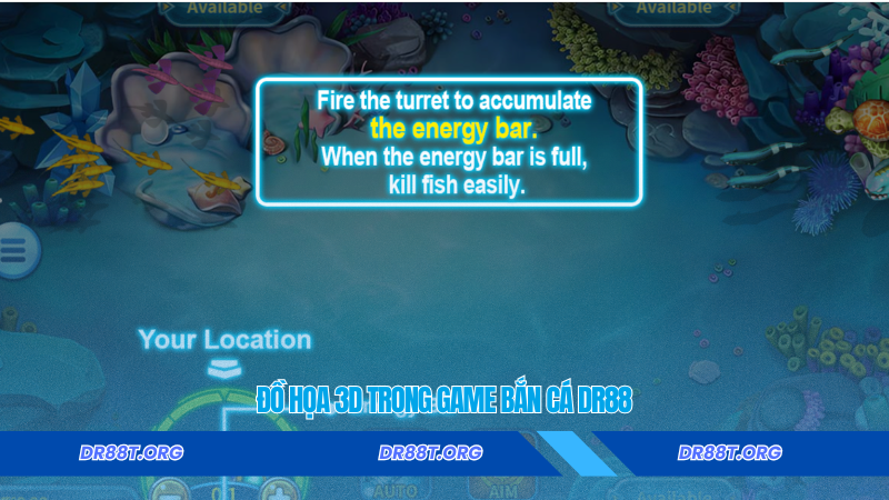 Đồ họa 3D trong game bắn cá Dr88