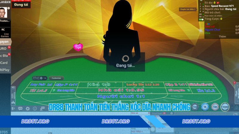Dr88 thanh toán tiền thắng Xóc Đĩa nhanh chóng