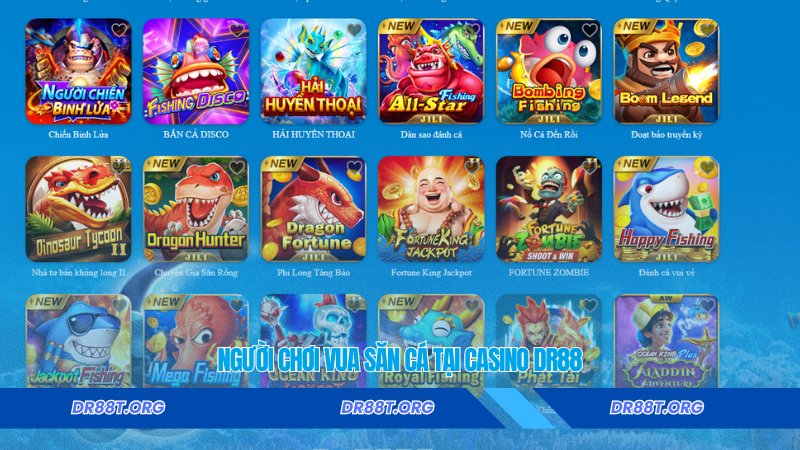 Người chơi Vua Săn Cá tại casino Dr88